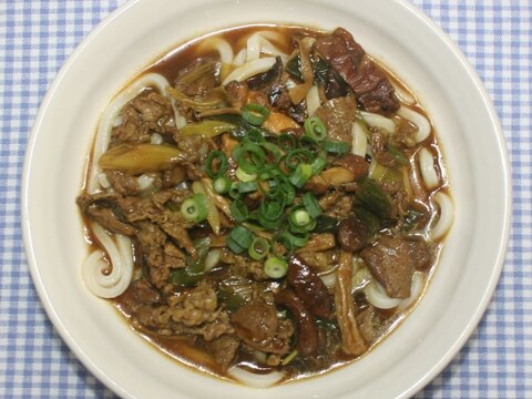 NHKビギナーズ☆乾燥キノコたっぷりのカレーうどん